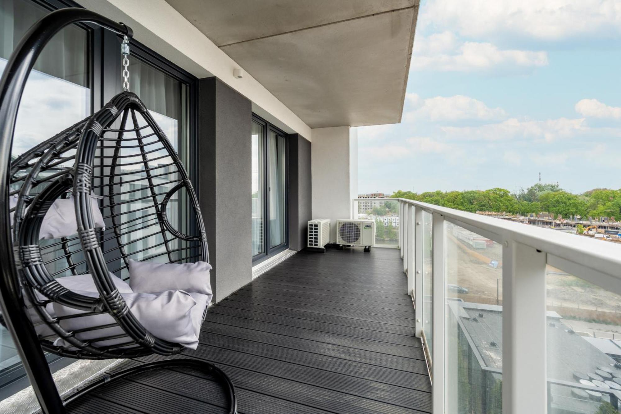 Luksusowy Apartament Z 3 Sypialniami, Klimatyzacja, Parkingiem I Biurkiem We Wroclawiu By Renters Prestige Breslávia Exterior foto