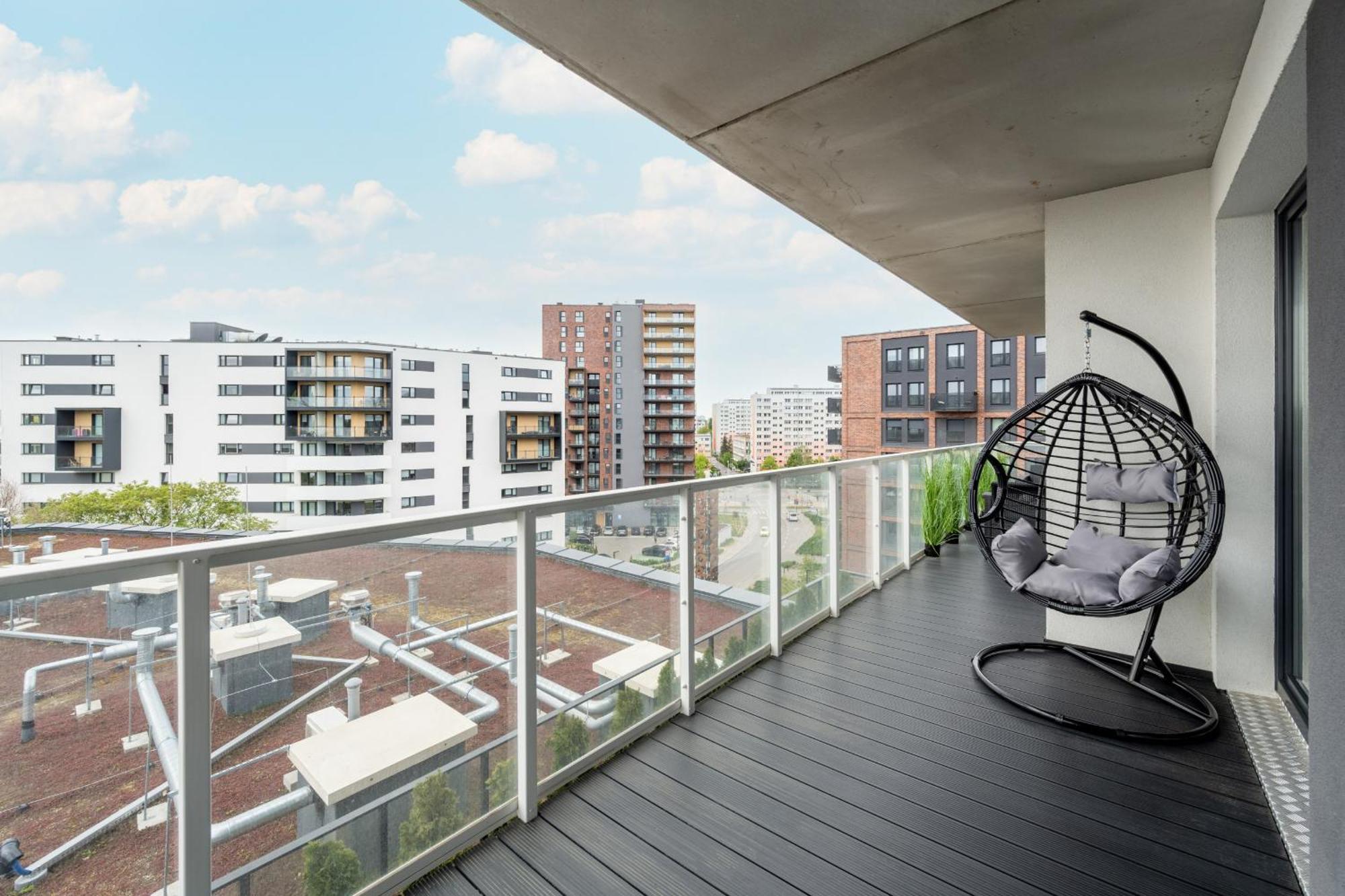 Luksusowy Apartament Z 3 Sypialniami, Klimatyzacja, Parkingiem I Biurkiem We Wroclawiu By Renters Prestige Breslávia Exterior foto